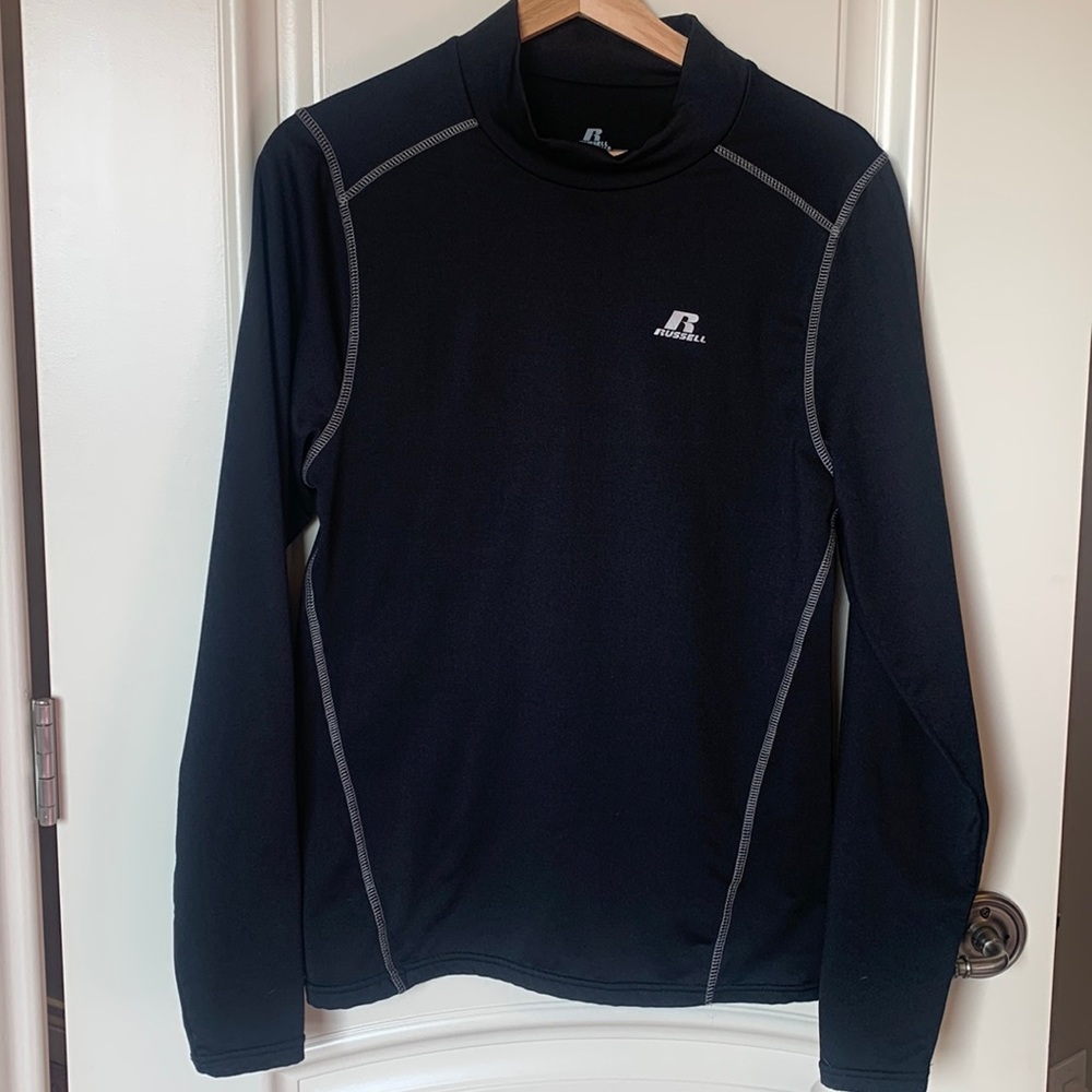 Russell athletics compression dry power winter shirt, size L
